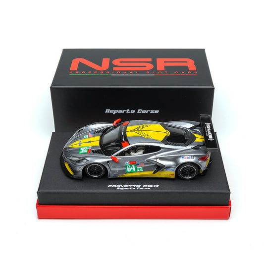 NSR 0518RCW-SW - CORVETTE C8.R #64 GTE PRO LE MANS 24h 2021 "REPARTO CORSE" - RACE SETUP FOR WOODEN TRACKS
