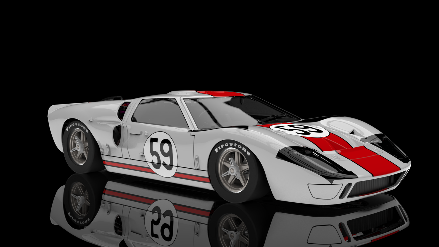 NSR 0603SW - GT40 Le Mans 24h 1966 #59 SW SHARK 21.5K EVO