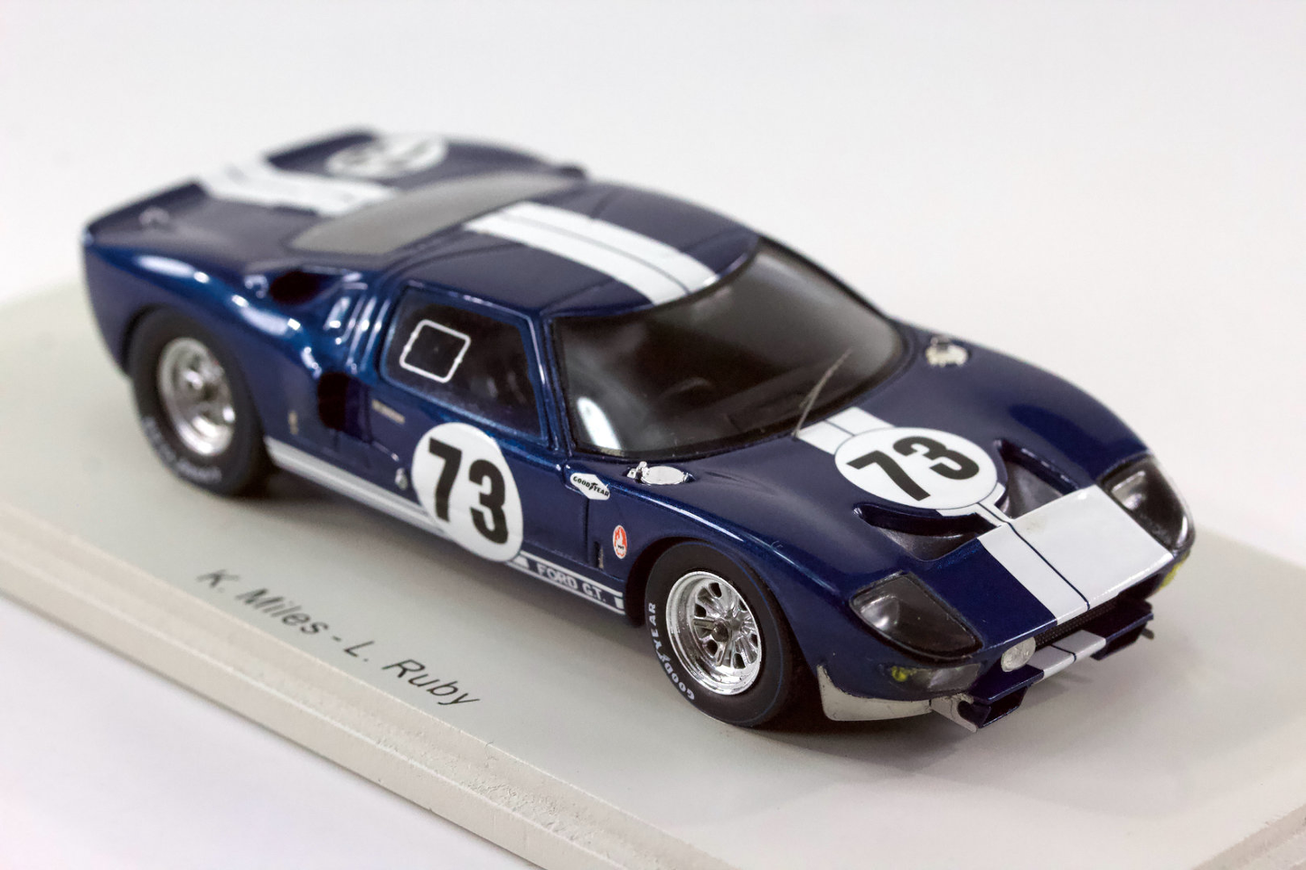 NSR 0652SW - GT40 DAYTONA 1965 WINNER #73 Ken Miles SW SHARK 25K