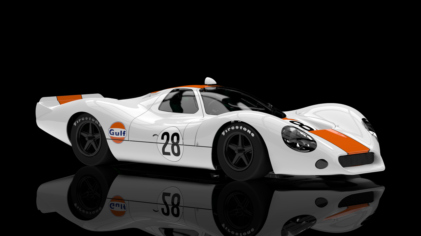 NSR 0656SW - Ford P68 Alan Mann - Gulf White #28