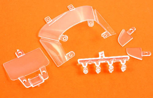 NSR 1371 - Ford Mk II GT40 Windows & Lights
