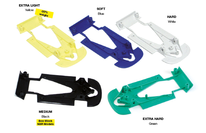 NSR 1451 - Mosler MT 900R Chassis - hard white