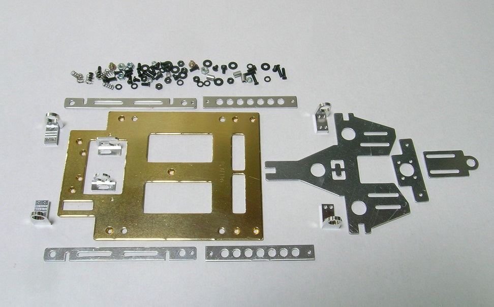PLAFIT PL1800SLK SLP-2 Chassis Kit for Long Can Motor 1/24 Slot Car