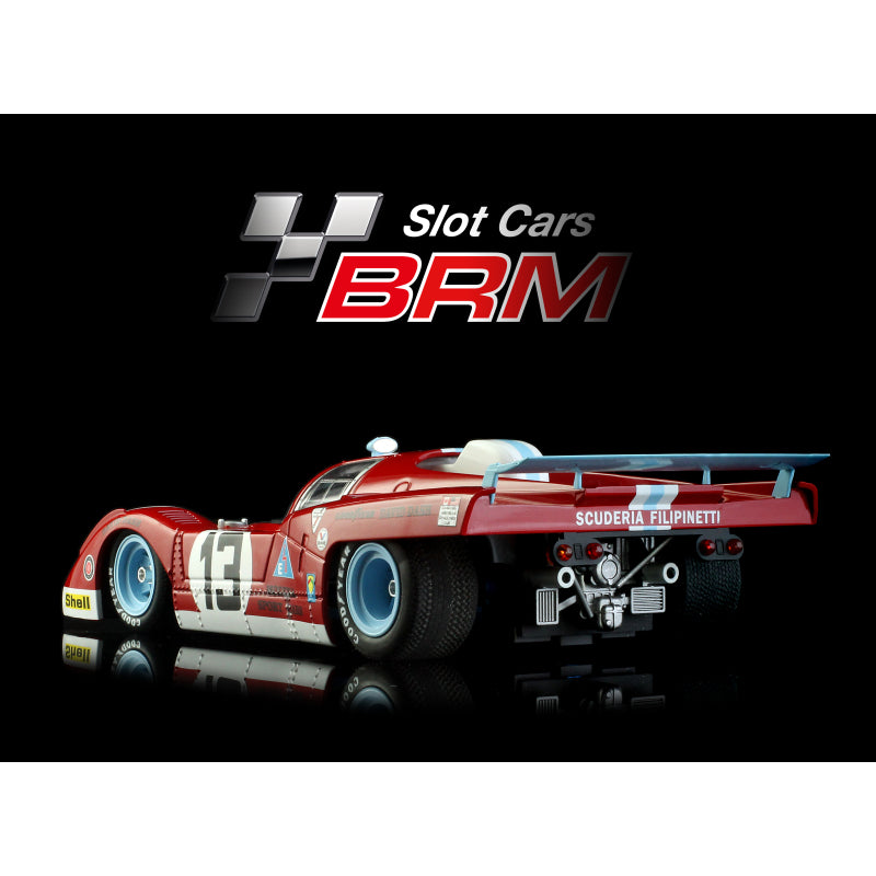 BRM BRM210 - Ferrari 512M Filipinetti/Modena Sport Cars #13 Can-Am 1972 - M. Parkes