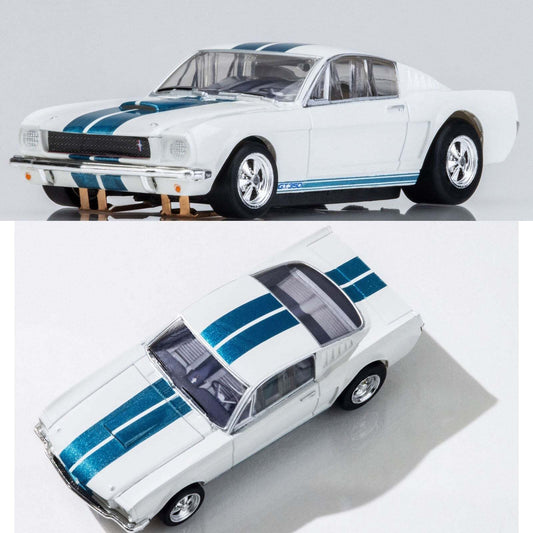 AFX 22068 - Ford Mustang GT350 - White/Blue