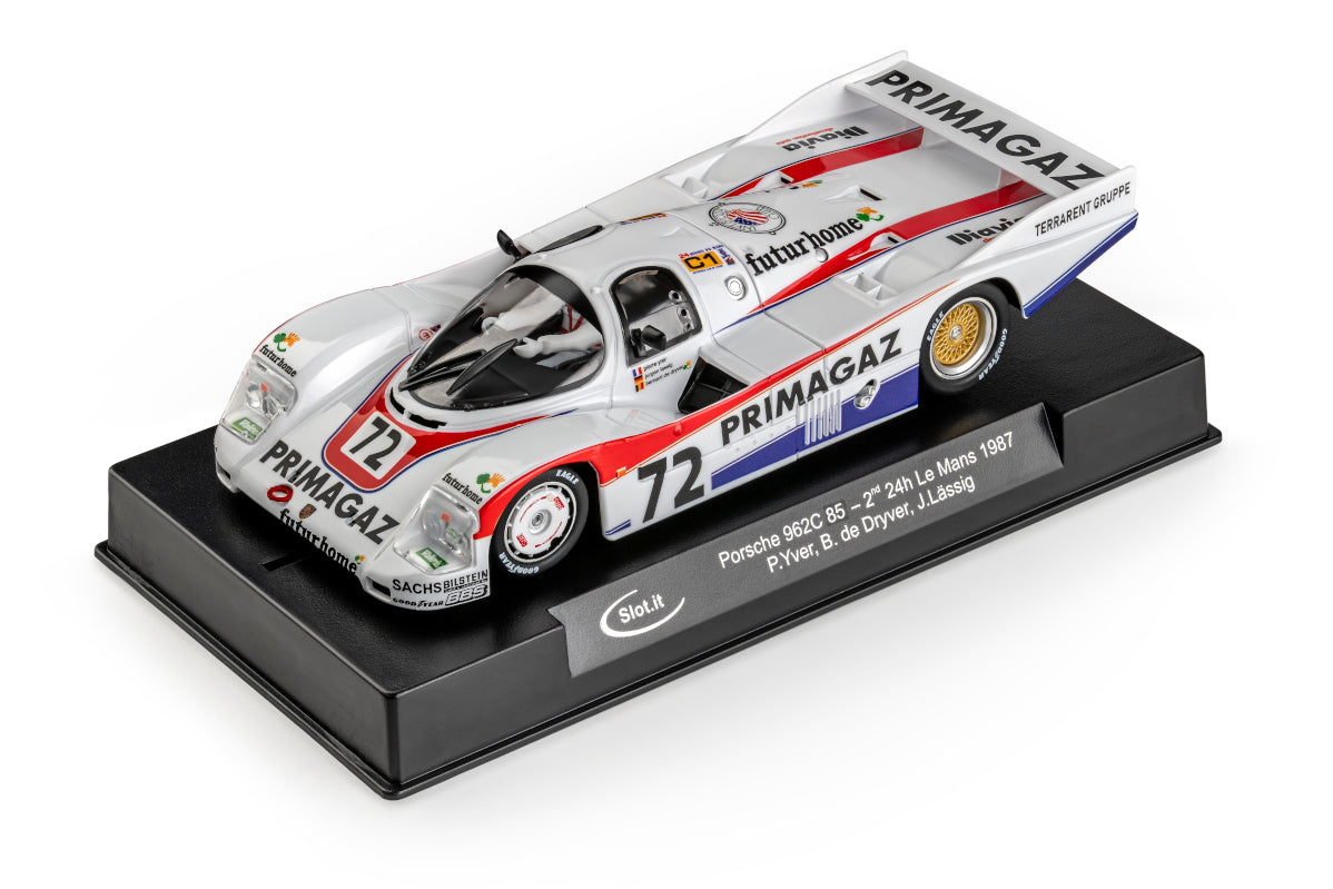 Slot.it CA34E - Porsche 962C 85 - 24hr Le Mans 1987 #72 Primagaz