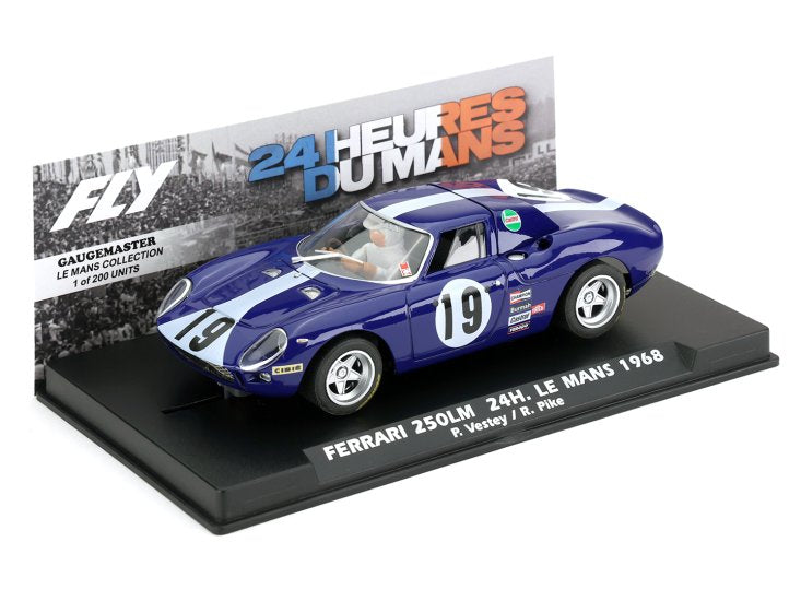 FLY ELM10 - Ferrari 250LM - Le Mans 1968 #19 (blue)