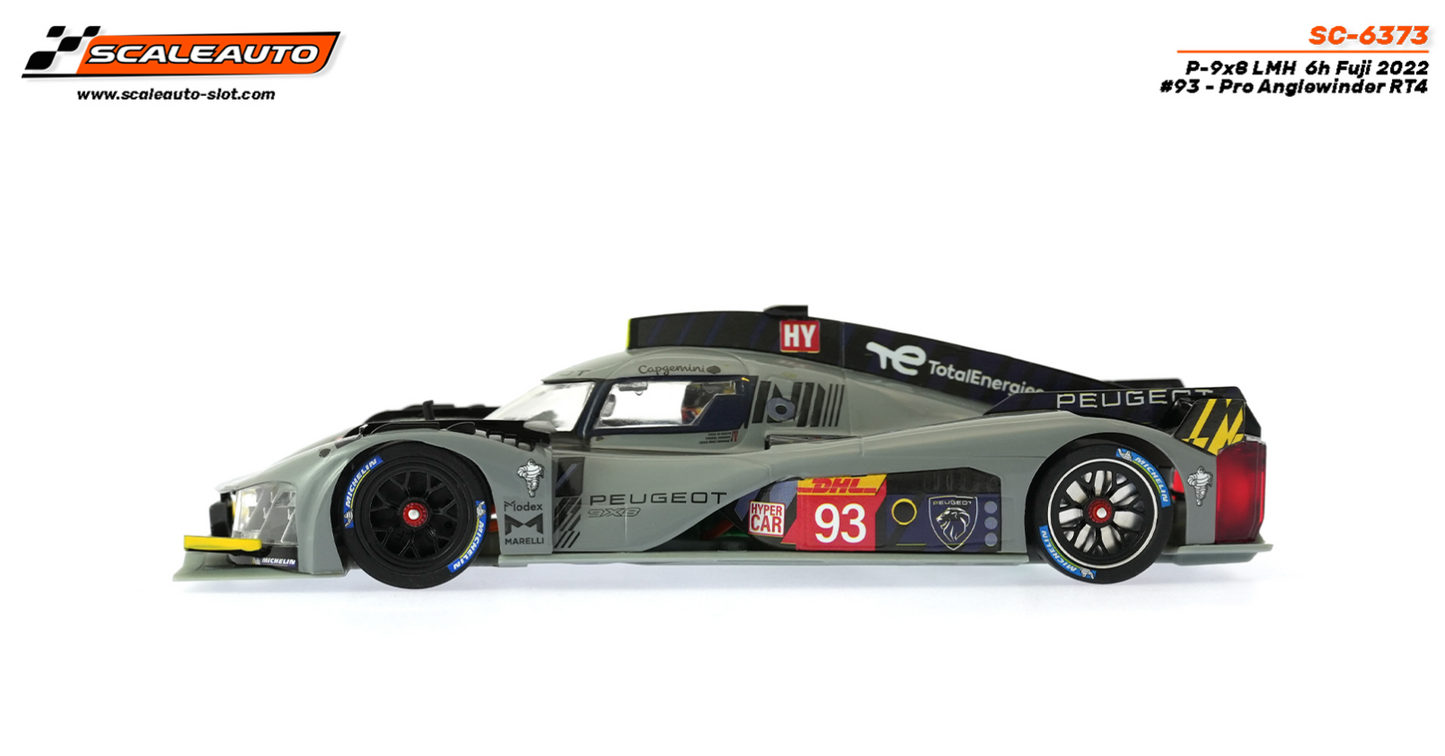 Scaleauto SC-6373 - Peugeot 9x8 Hybrid LMP Hypercar #93- PRO SERIES