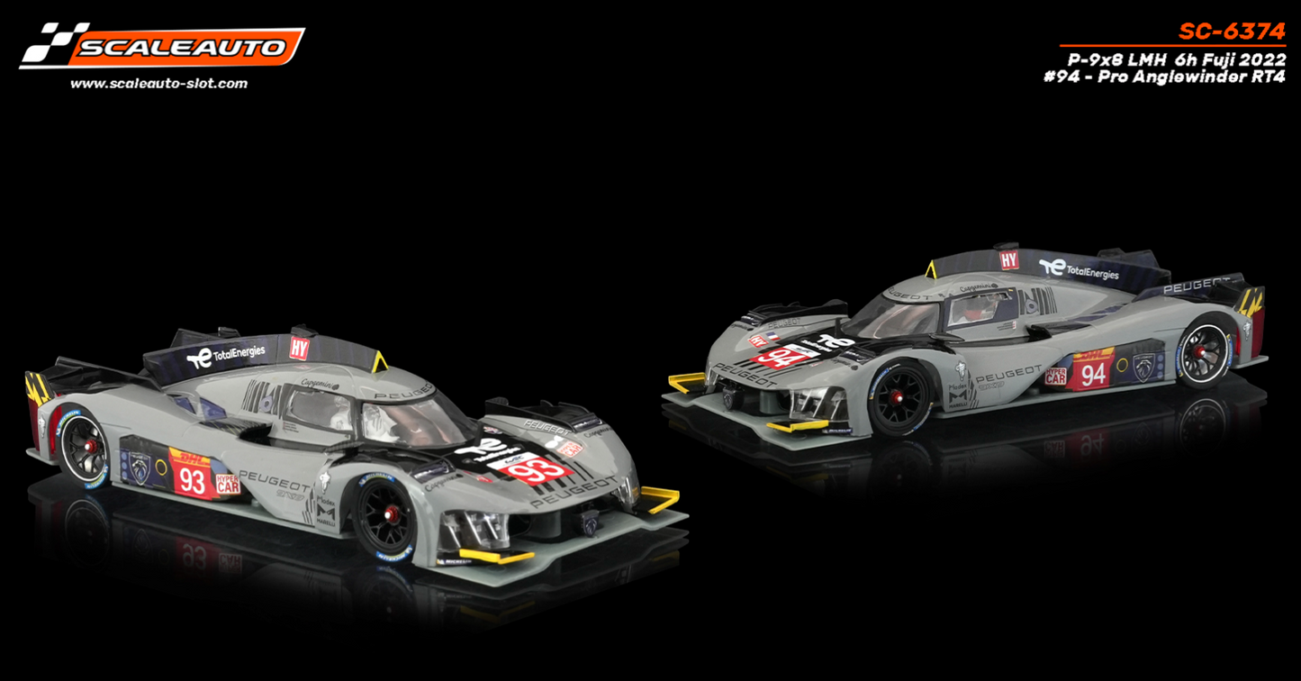 Scaleauto SC-6374 - Peugeot 9x8 Hybrid LMP Hypercar #94 - PRO SERIES