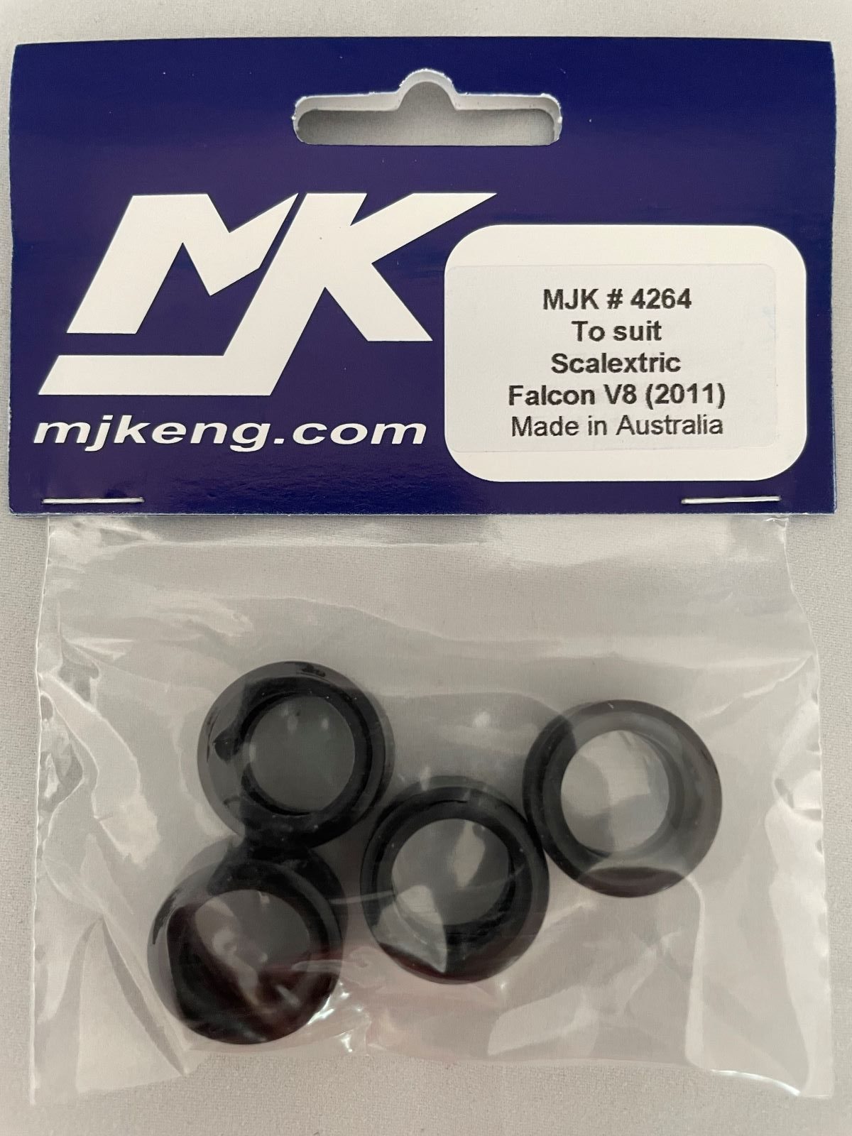 MJK 4264 - Scalextric Falcon Supercar (2011 Series) Rear Tyres