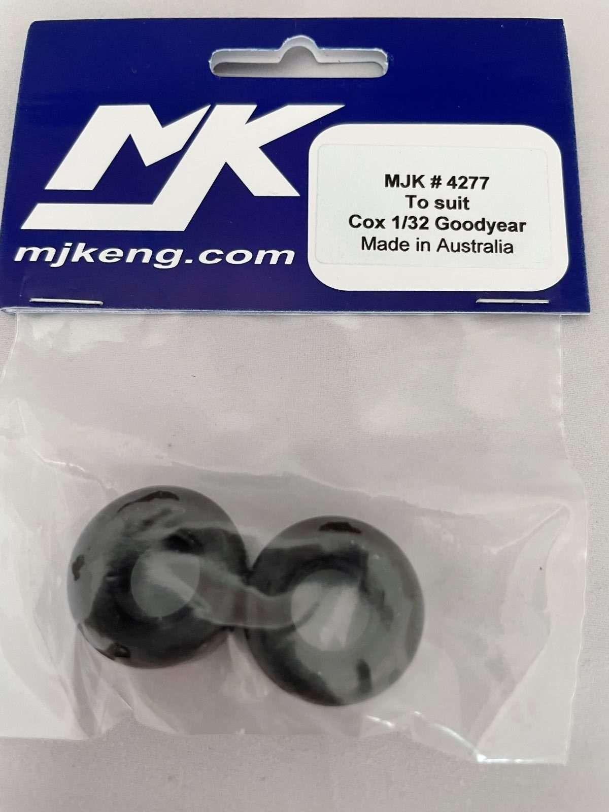 MJK 4277 - Cox 1/32 Goodyear Rear Tyres