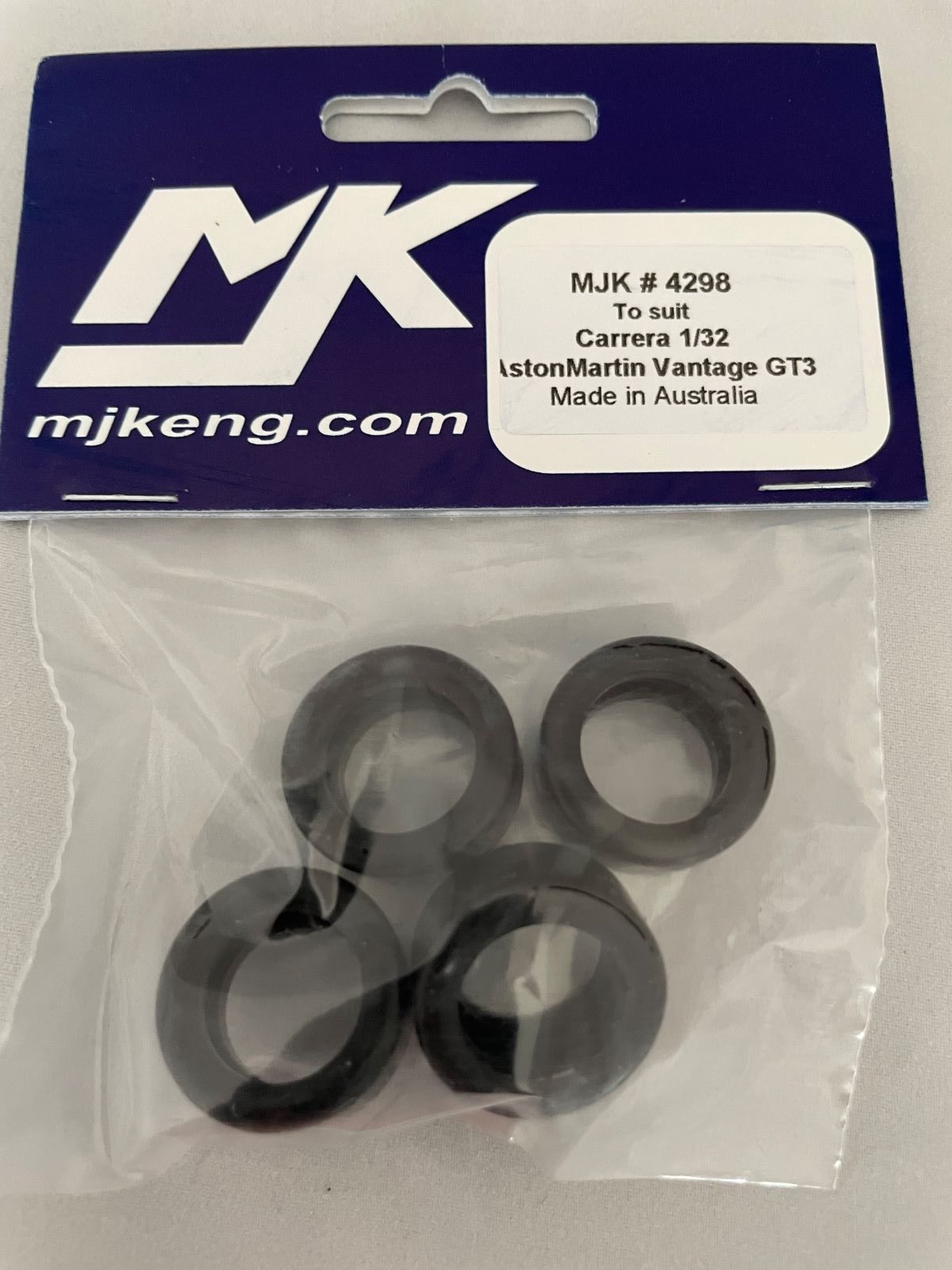 MJK 4298 - Carrera 1/32 Aston Martin Vantage GT3 Rear Tyres