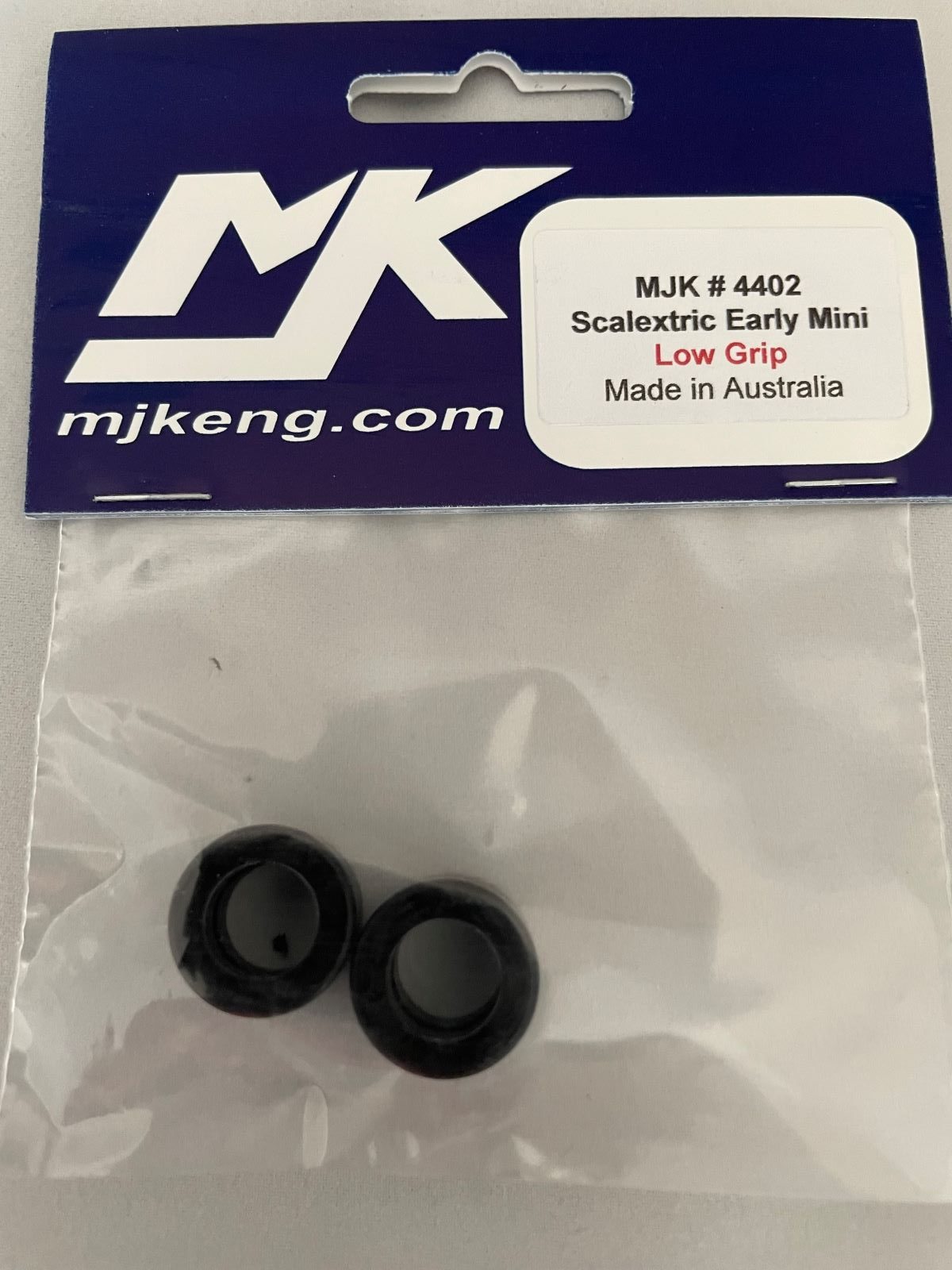 MJK 4402 - LO GRIP Front Scalextric Mini Front Tyres
