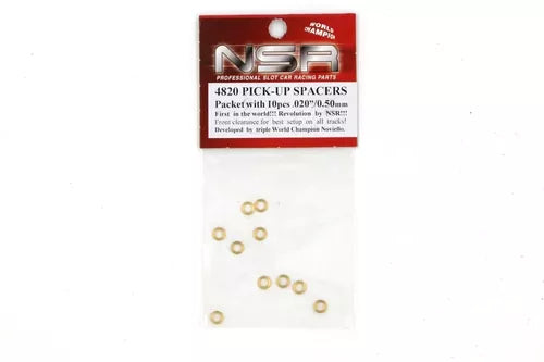 NSR 4820 - Pick Up Guide Spacers 0.020”/0.50”