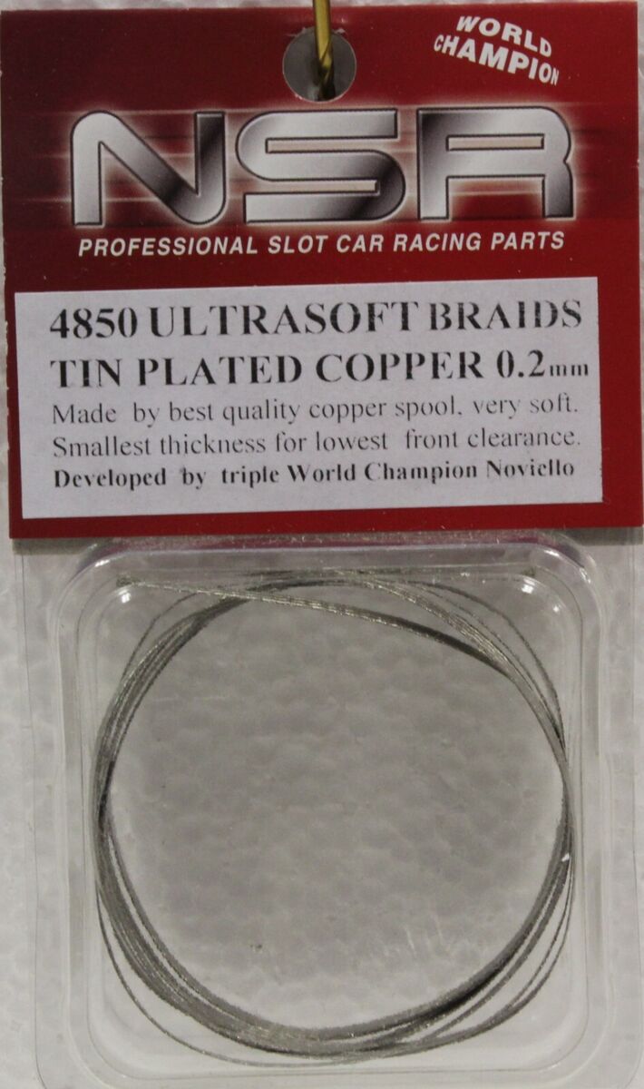 NSR 4850 - Ultrasoft Braid Tin Plated Copper 1 metre