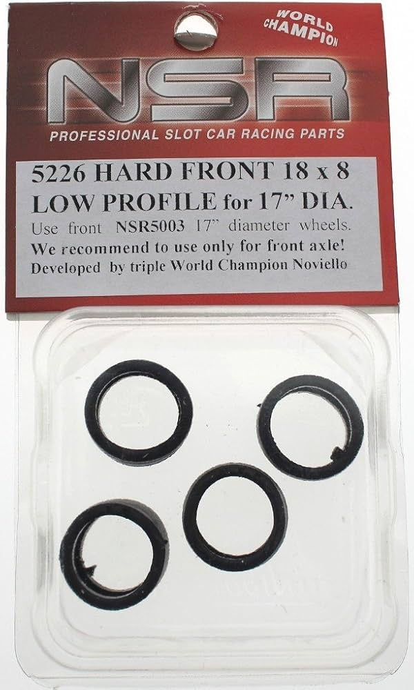 NSR 5226 - Hard Front – No Friction 18 x 8mm Low Profile