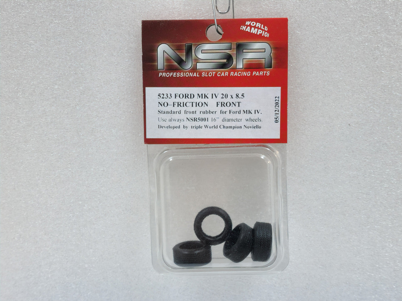NSR 5233 - Classic 20 x 8.5 No-Friction 16" Wheels Ford Mk IV Front