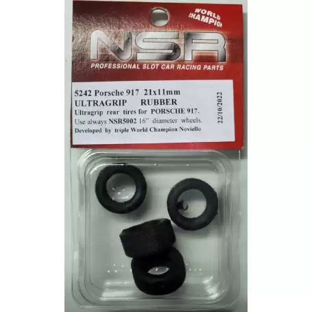 NSR 5242 - Classic Ultragrip Treaded Rear Tyres 21 x 11mm