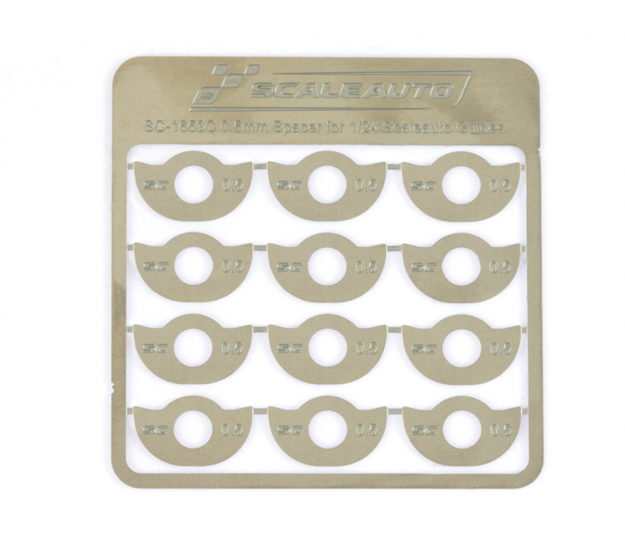 Scaleauto SC-1653C - Guide Spacers - 0.5mm - for 1/24 - pack of 12