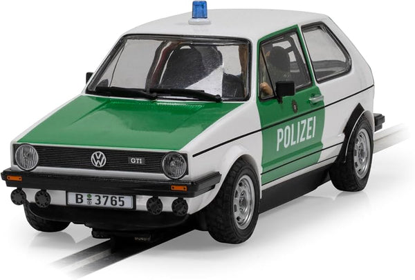 Scalextric C4572 Volkswagen Golf MK1 Polizei Edition 1/32 Slot Car - Latest Slot Car Arrival at W.A.R. Raceway