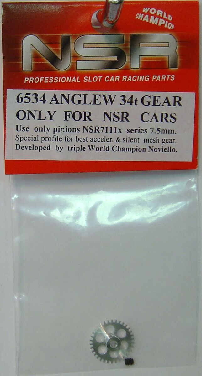 NSR 6534 - Spur Gear - 34 Teeth 16.8mm - Anglewinder