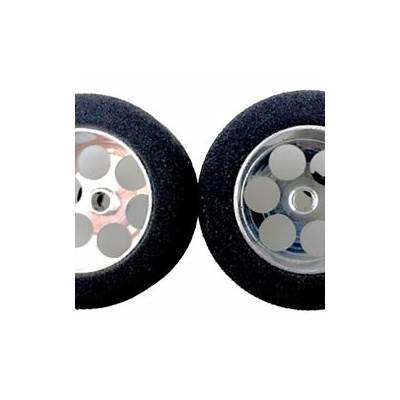 NSR 9018 - 26x14mm Rear Trued Sponge Rubber Tires for Fly Truck / TSRF