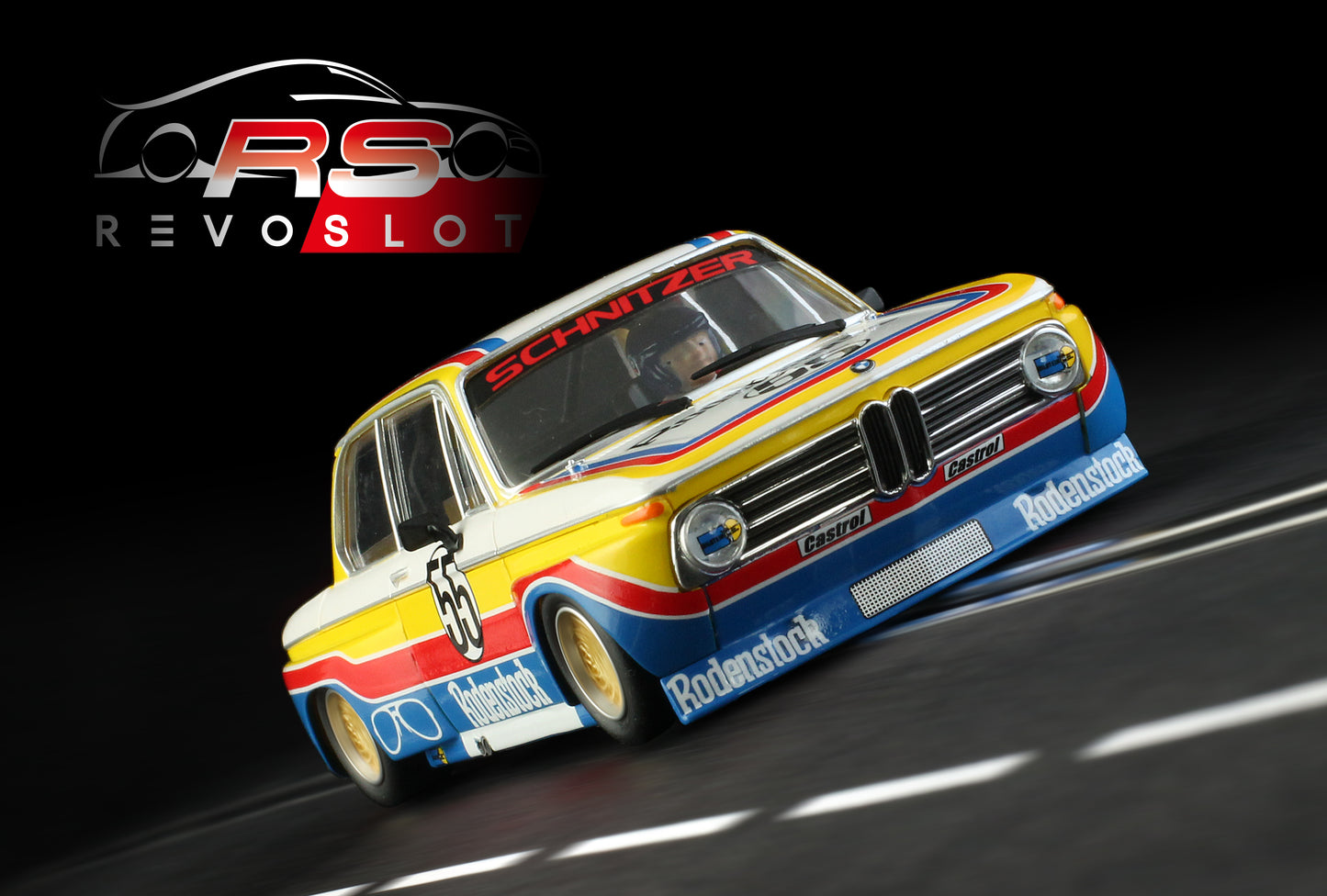 RevoSlot RS0297 - BMW 2002 Schnitzer Rodenstock No.55