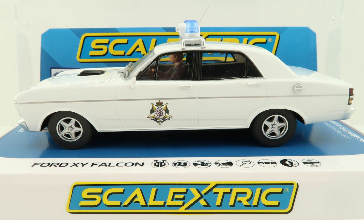 Scalextric Ford XY Falcon Victorian Police Car - C4365F