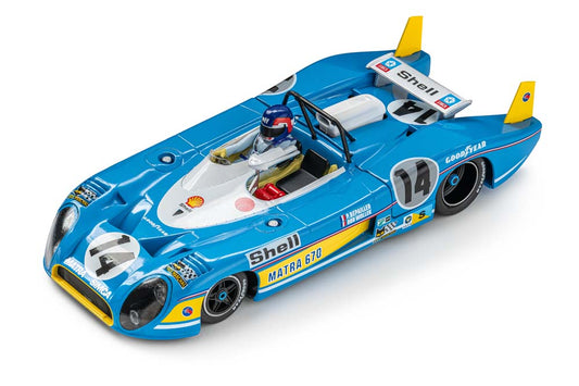 Slot.it CA67A - Matra-Simca MS670B - 24hr Le Mans 1973 #14
