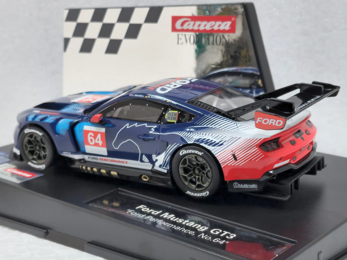 Carrera Evolution 27808 Ford Mustang GT3 Ford Performance #64 1/32 Slot Car