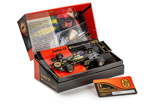 Policar PCW03 - Lotus 72 - Emerson Fittipaldi #1 - '72 F1 World Championship Winner