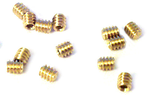 Professor Motor PMTR1146 - 4-40x1/8" BRASS Setscrews - Front Axle Adjust