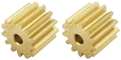 Professor Motor PMTR1175 - 13 Tooth Brass Pinions 48 pitch 2mm Shaft