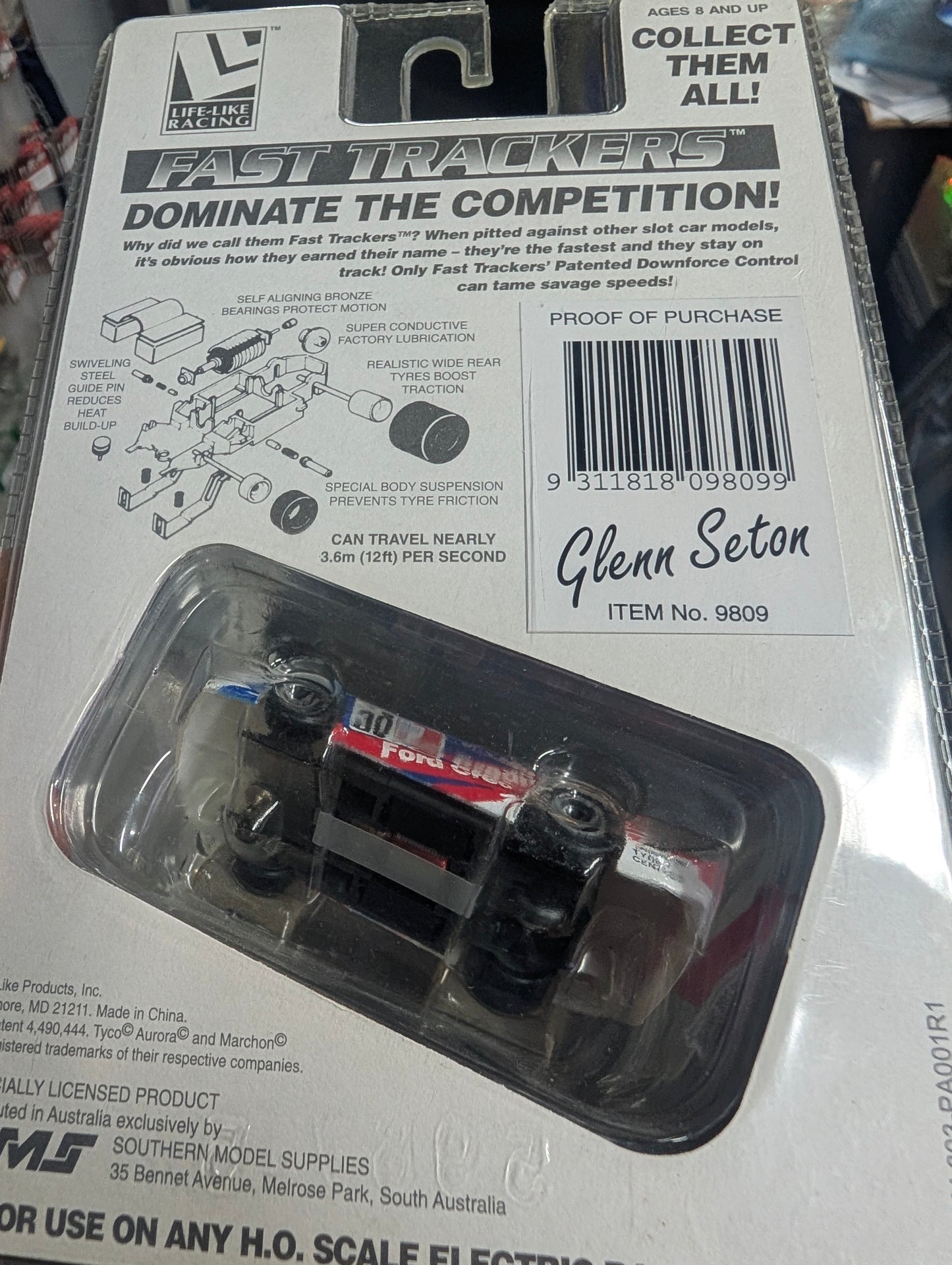 Life-Like Racing 9809 - Glenn Seton Ford EF Falcon Supercar Ford Credit #30