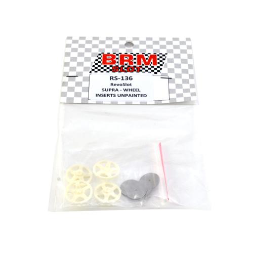 RevoSlot RS136 - Toyota Supra Wheel Inserts unpainted