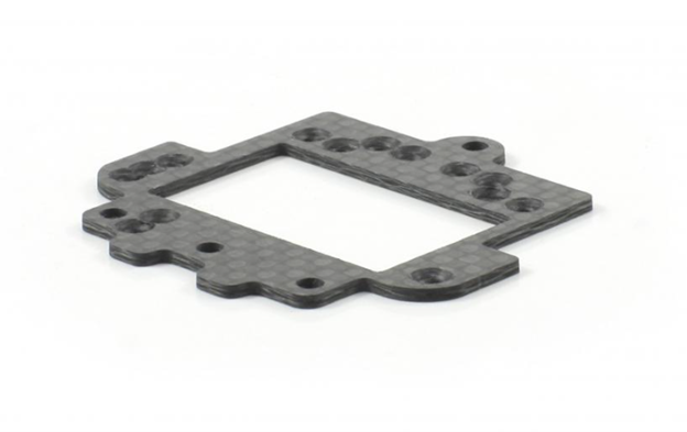 Scaleauto SC-8156C - Long Can Motor Subframe - for RC2 Chassis Setup - Carbon Fiber