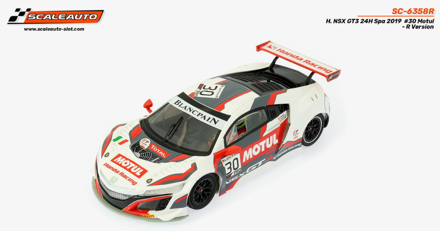 Scaleauto SC-6358R - Honda NSX GT3 Motul #30 2019 SPA