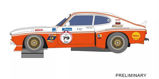 Carrera Evolution 27891 Ford Capri RS 3100 Gr.2 #79 Salzburgring 2025 1/32 Slot Car