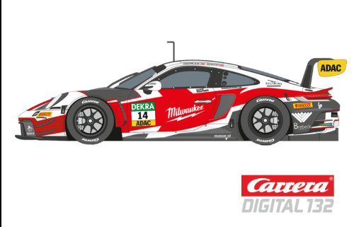 Carrera Digital 132 32111 Porsche 911 GT3 R Razoon #14 ADAC GT Masters 2025 1/32 Slot Car