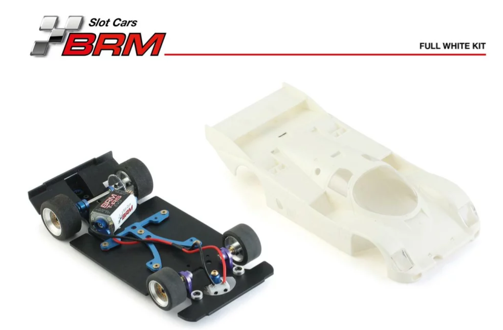 (PRE-ORDER) BRM BRM190 Porsche 962C Full White Kit