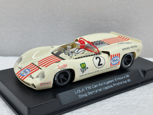 Thunderslot CA00209S/W - Lola T70 Can-Am - Kyalami 9 hours 1966