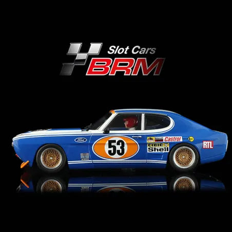BRM BRM187 - Ford Capri 24Hr Le Mans 1972 #53 - Shell – J.Mass – H.J.Stuck