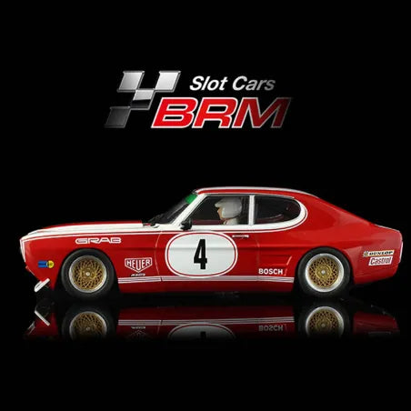 BRM BRM189 - Ford Capri DRM Nurburgring 500KM 1973 #4 - Shell – Karl-Ludwing Weiss