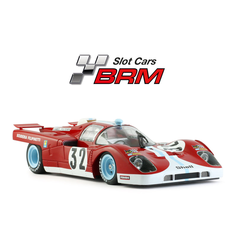 BRM BRM209 - Ferrari 512M Scuderia Filipinetti #32 1000km SPA 1971 G. Gagliardi - C. Manfredini