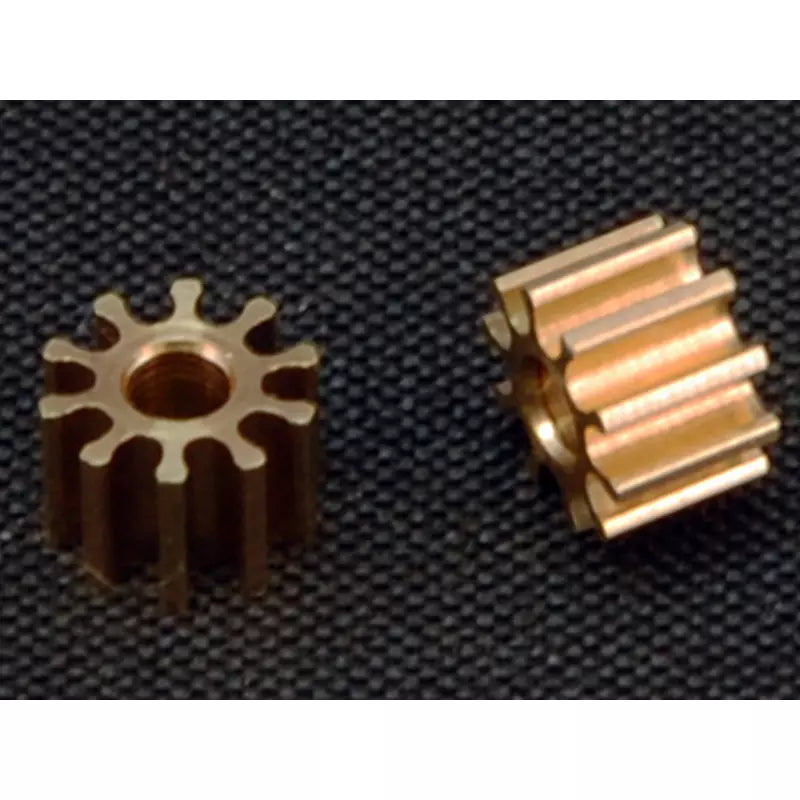 BRM S-034 - Inline Brass Pinion 10T