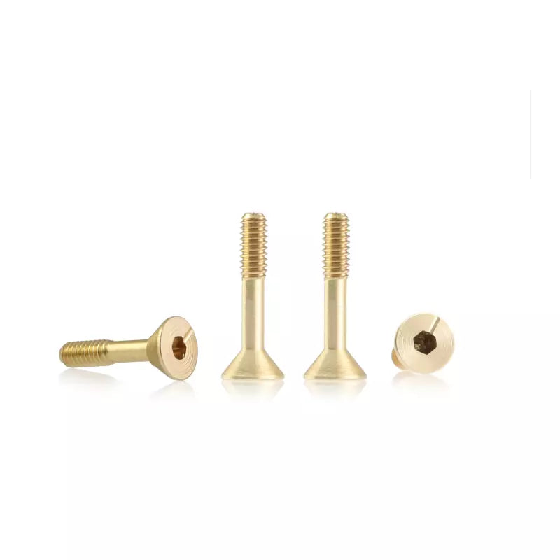 BRM S-137B1 - Suspension brass screw M2 sink head 4.25mm x 9.5mm – SHORT (4 pcs)