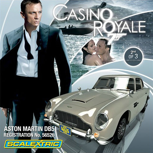 Scalextric C3162A - Aston Martin DB5 James Bond Casino Royale Limited Edition