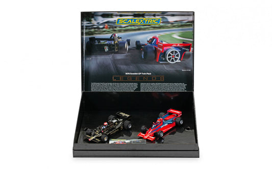 Scalextric Legends C4392A - 1978 Swedish GP Twin Pack Limited Edition