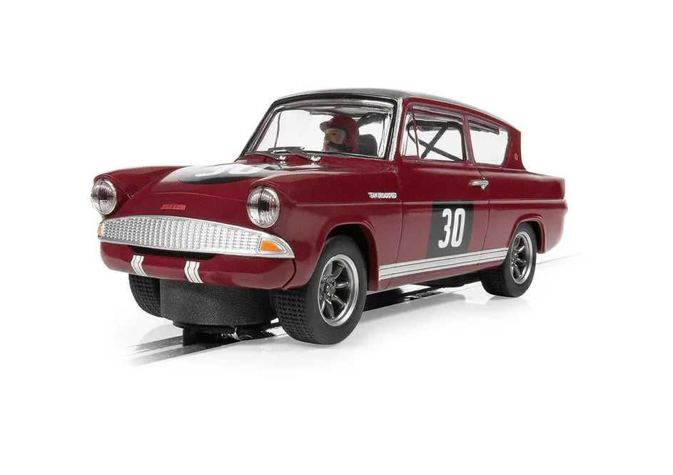 Scalextric C4546 - Ford Anglia 105E - Broadspeed 1966 #30