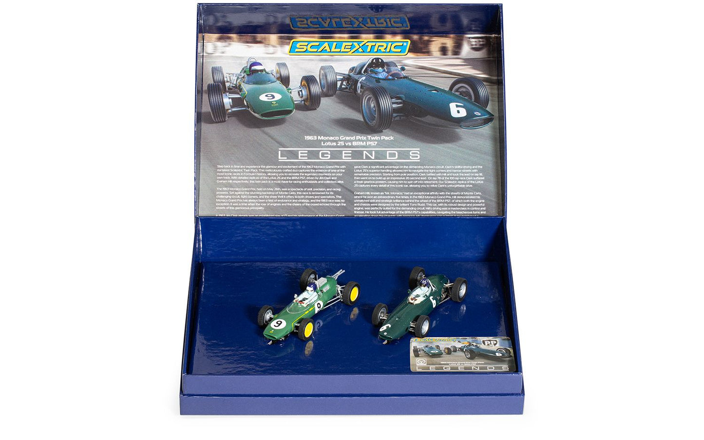 Scalextric C4580A - 1963 Monaco Grand Prix - Twin Car Pack